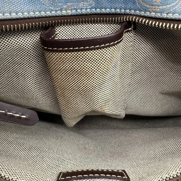 Dooney & Bourke Shoulder Bag Womens Monogram DL57C X8 Pouch Wallet Set Purse - Picture 11 of 16